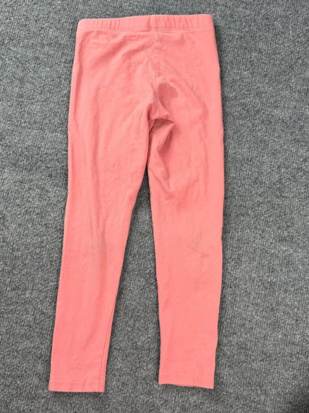 Members Mark Girl's Leggings Pink Stretch Casual Pants Size 4/5 Stains Flaws
